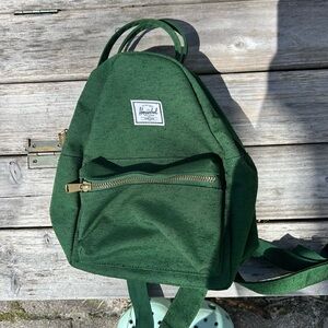 Herschel Green Mini Backpack